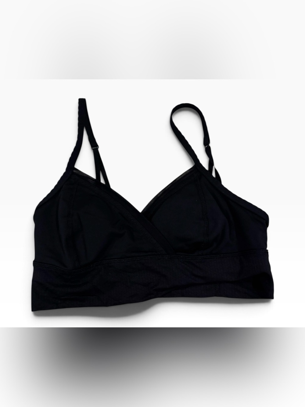 lululemon athletica Black Wireless Bra